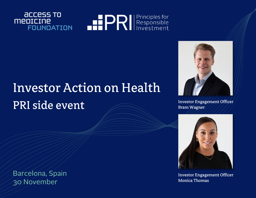 Access to Medicine Foundation to present Progress Report on Investor