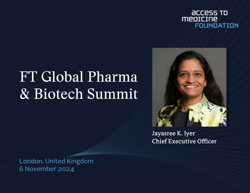 Jayasree K. Iyer to speak at FT Global Pharma & Biotech Summit | Access ...